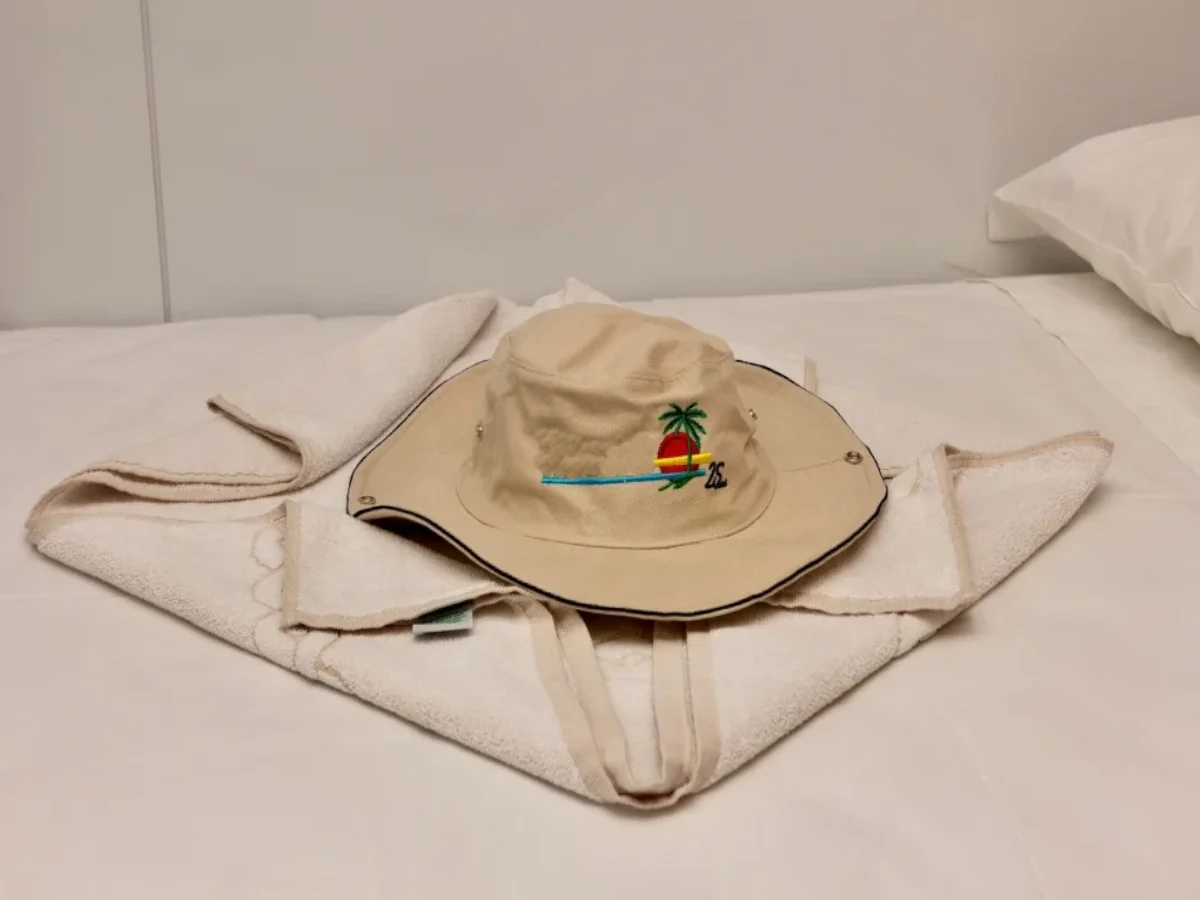 Kit de amenities do Barco-Hotel Pantanal